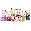 Sylvanian-Families-Chocolate-Rabbit-Family Sylvanian Families - Chocolate Rabbit Family