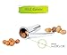 Nutcracker tool by Zexelo - Metal Nutcracker - Gadget Set for Home Kitchen - Nut Cracker Tool for Hazelnuts - Pecans - Peanuts - Pistachio - Stainless Steel Heavy Duty Nutcracker Nut Sheller