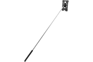 Sosoport Telescopic Retractable Gate Pole Card Holder for Car Parking Extendable Parking Card Swiping Rod