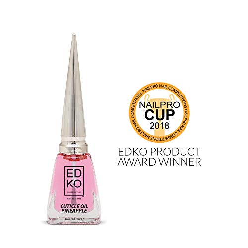 EDKO Cuticle Oil Nail Mineral Treatment Product Conditioning Softener Dry Cream Pineapple Scent - Thumbnail 3