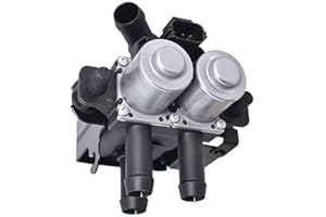 labwork Heater Control Water Valve 5-Port HVAC Vacuum Solenoid Valve XR822975 XW4Z18495AA Replacement for Jaguar S-Type Lincoln LS Ford Thunderbird