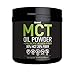 MCT Oil Powder with Prebiotic Acacia Fiber - 100% Pure Medium Chain Triglycerides - Designed for Ketogenic Diet to Control Appetite, Boost Ketone Production and Clean Energy. 30 Servings - Unflavored