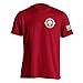 Divided We Fall Military Sniper Skull T-Shirt Large Red