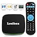 Leelbox Android TV Box, Q1 Android Box with BT Supporting 4K (60Hz) Full HD/H.265/2.4GHz WiFi