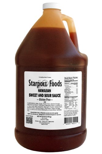 Hawaiian Sweet & Sour Gluten Free Sauce - 1 Gallon, Net Wt. 8.5 Lbs.