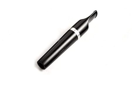 Dr. Watson & G.G. - 7.6cm Zigarettenspitze, Auswahl Regulär oder Schlank, Metallkühlfilter innen (Regulär, Schwarz)