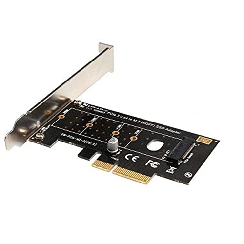 Multibao M-Key M.2 NVME SSD to PCI Express X4 X8 X16 Gen3 Converter Adapter Card, Support M.2 M Key NVME SSD with PCI-E protocol