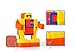 Mallya Alphabet Blocks for Kids, Alpha-Bots Educational ABC Letters Preschool Learning Stem Montessori Classroom Teaching Toy for Kids Toddlers - 26 Pieces