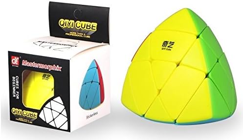 AGAMI QIYI Mastermorphix Stickerless High-Stability High-Speed Cube 3D Puzzle Rubix Cube Toy (Multicolour)