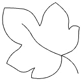 Quilting Creations Maple Leaf Quilt Stencil, 4