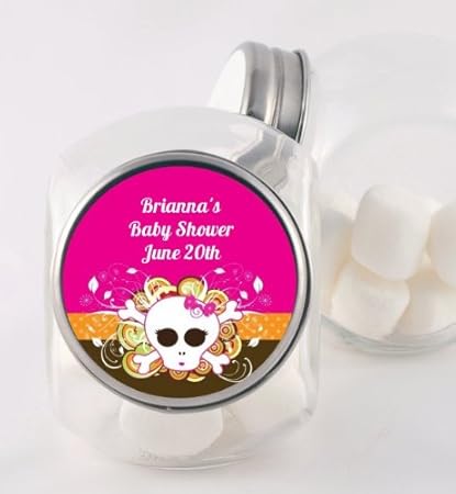 Amazon Com Rock Star Baby Girl Skull Personalized Baby Shower Amazon Com Rock Star Baby Girl Skull Personalized Baby Shower