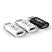 [3Pack] USB C to Micro USB Adapter, iXCC Type C Male to Micro USB Female Converter, Works with Galaxy S8 S8+, MacBook, ChromeBook Pixel, LG G5 G6, HTC 10, Nexus 5X, Nexus 6P, OnePlus 2 and More