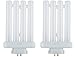 Sterl Lighting – GX10Q-4 Base FML Lamp 27 Watt Replacement Bulb for Desk or Small Floor 4 Prong Reading Quad Tube Compact Fluorescent Lamp CFML27 110/220 Volts 5.7In 1400Lm 6500K Day Light – 2 Pack