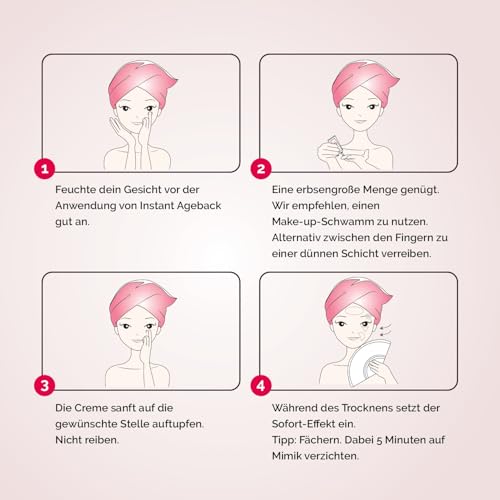 Vitayes, Instant Ageback, Lifting Cream (15ml) - Smooth Skin in Just 5 Minutes An innovative solution from Germany against wrinkles, saggy skin and tear bags.