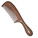 FREUDEWOOD™ Handmade 100% Red Sandalwood Wood Comb 7.4 X1.8