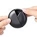 Pill Box for Purse (2 Pack), Opret Portable Pill Case Holder for Travel Pocket, Single Daily Pill Container for Men Women (Black & White)