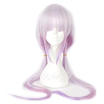 Cosplaza Long Straight Gradient Pink Lovely Girl Cosplay Wig Full