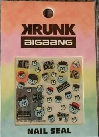 Amazon Bigbang Krunk ネイルシール Beach カフェ アイドル 芸能人グッズ 通販