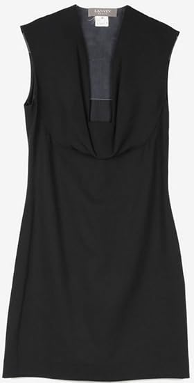 Amazon ランバン Lanvin 女性のためのドレープワンピース One Piece Dress 並行輸入品 ワンピース チュニック 通販