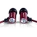 JLab Audio J4 Heavy Bass, Rugged Metal In-Ear Headphone, GUARANTEED FOR LIFE - Black/Red