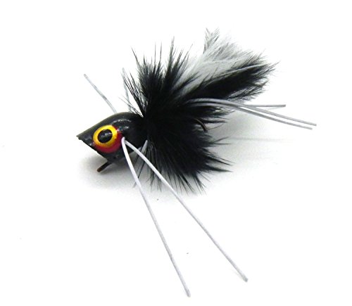 Cat Toy Wand with KatFly Bug - Black