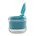 OXO Tot Flip-Top Snack Cup, Aqua, 5 Ounce