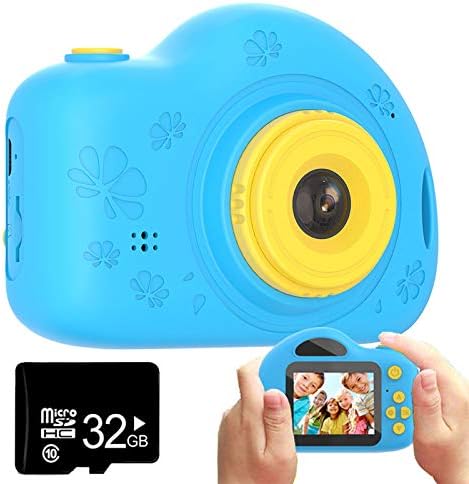 Coodoo Kids Camera Toys Birthday For 3 Year Old Boys Girls 5 1cm Ips Screen 1080p 4x Digital Zoom Mini Video Recorder Shockproof Silicone Shell With String Buy Online At Best Price