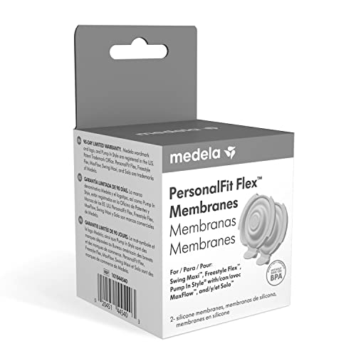Medela PersonalFit Flex Replacement Membranes, 2Pack, Compatible with