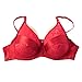Aonkey Breast Form Pocket Bra for Crossdressers Mastectomy (42/95, red)
