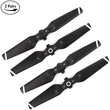 AQGOODLIFE DJI Spark Accessories 4730F Propellers Quick Release Folding Propeller Blades for Spark(2 Pairs)
