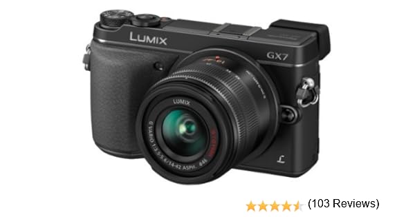 Panasonic Lumix GX7 - Kit de cámara Evil de 16 MP con Objetivo de ...