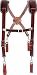 Occidental Leather 5009 Leather Work Suspenders