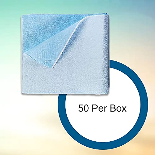 McKesson Drape Exam Sheets, Stretcher Sheet, Disposable, Blue, 40 in x