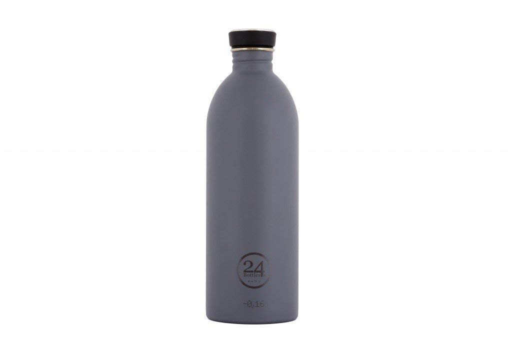24 Bottles Stainless Steel Urban Water Bottle 1.0L Formal Grey
