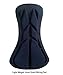 Sparx X Triathlon Suit Men Racing Tri Cycling Skin Suit Bike Swim Run (Black, Medium)