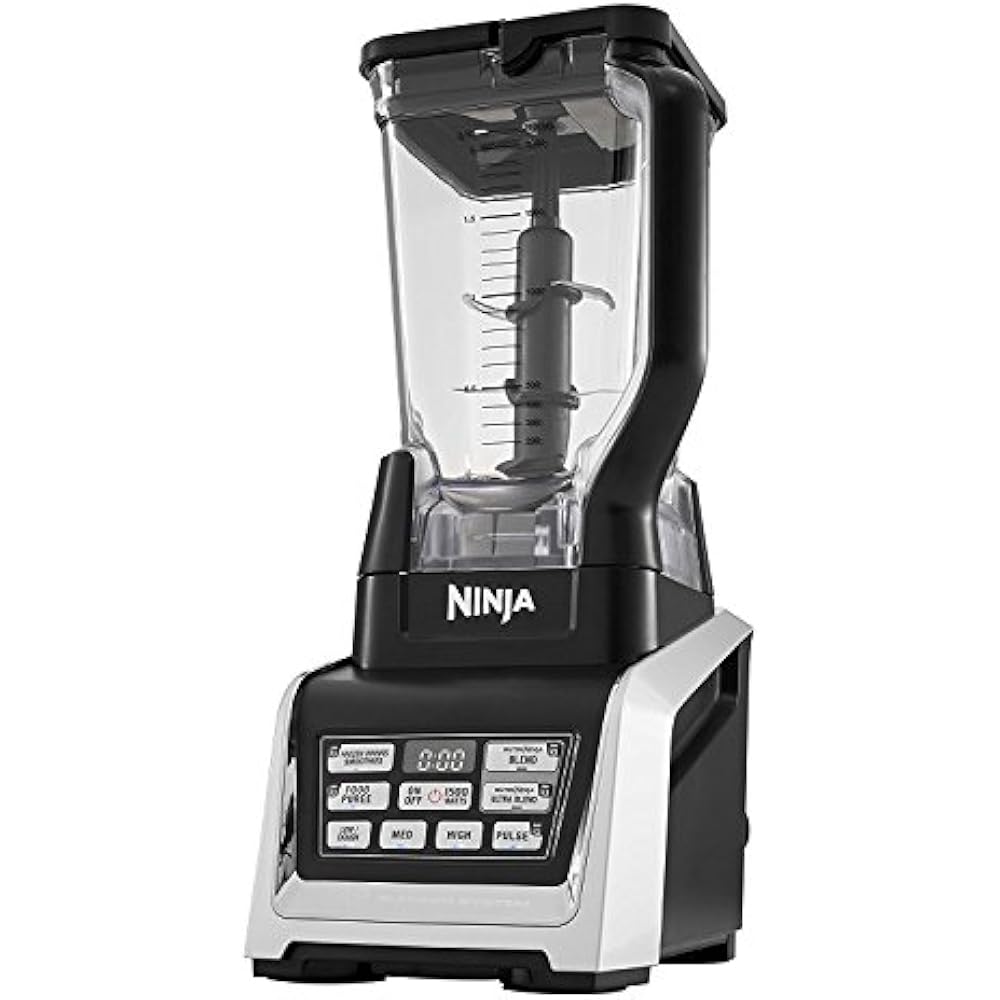 Nutri Ninja BL642 Blender 1500 Watt AutoiQ XL 72 Ounce W/Three Cups