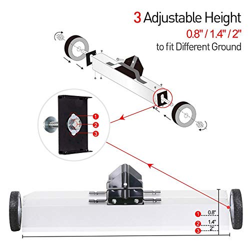 5 Yaheetech+Rolling+Magnetic+Pick+Up+Adjustable