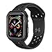 XinywTech Compatible Apple Watch case 44mm ,Shock-proof and Shatter-resistant Protector Bumper iwatch case Compatible Apple Watch Series 4 44mm,black
