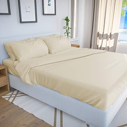 BAMBOO BAY 6Piece Bamboo Sheet Set (10 Colors) Soft, Breathable
