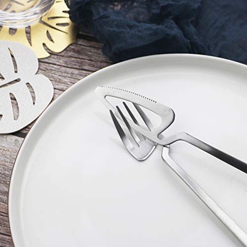 JASHII Silverware Set Satin Finish 24Piece Stainless Steel Flatware