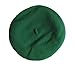 100% Wool Kelly Green Beret French Parisian Hat