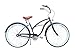 sixthreezero Women's 3-Speed Beach Cruiser Bicycle, Classic Dark Blue w/Brown Seat/Grips, 26