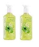 Bath and Body Works Antibacterial Deep Cleansing Hand Soap 8 Oz, 2 Pack (White Citrus)