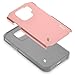 S6 Active Case, Galaxy S6 Active Case, RANZ Grey with Rose Gold Hard Impact Dual Layer Shockproof Bumper Case For Samsung Galaxy S6 Active (G890)
