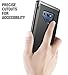 Galaxy Note 9 Case, Poetic Karbon Shield [Shock Absorbing] Slim Fit TPU Case with [Carbon Fiber Texture] for Samsung Galaxy Note 9 Black