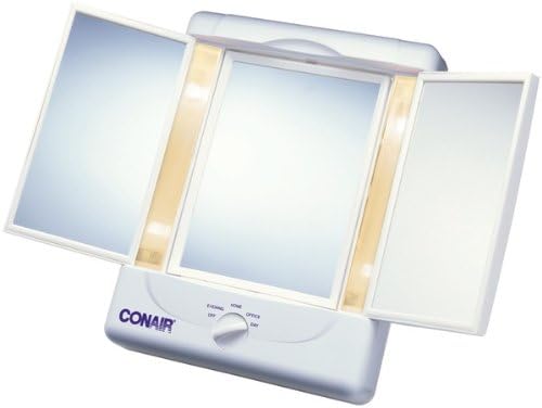 Illumina Collection 2 Side Mirror W/ 3 Panels/4 Lights Setting