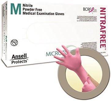 Ansell Micro-Touch Micro-Thin Nitrile Exam Gloves, Medium 6034312
