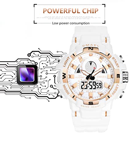 white watch waterproof