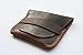 juneTree brown genuine leather handmade coin pouch Purses wallet vintage