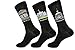 Culture Sock Men's Three Branches of Government Socks (3 individual mismatched socks!)